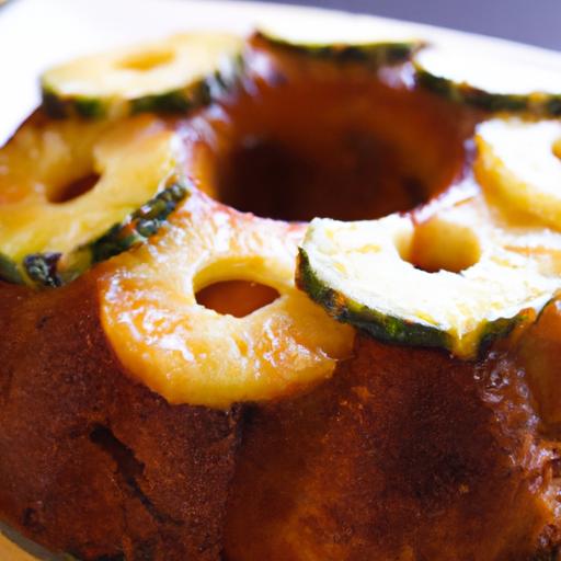 The Art of Caramelized Pineapple Upside-Down cake Magic