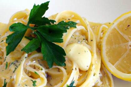 Zesty Lemon Garlic Pasta: A Bright, Flavorful Twist