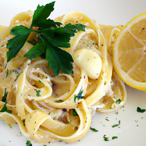 Zesty Lemon Garlic Pasta: A Bright, Flavorful Twist