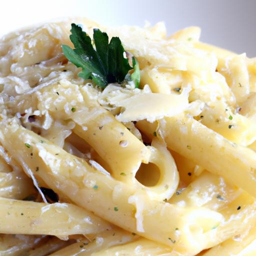 Indulge in Creamy Garlic Parmesan Pasta: A Flavorful Delight