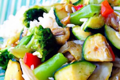 Colorful Veggie & Rice Stir-Fry: A Nutritious Flavor Boost