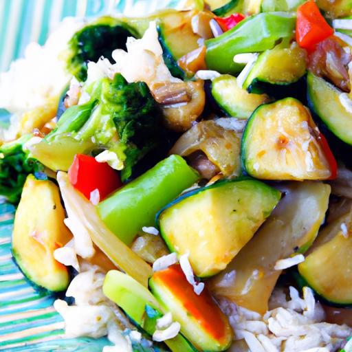 Colorful Veggie & Rice Stir-Fry: A Nutritious Flavor Boost