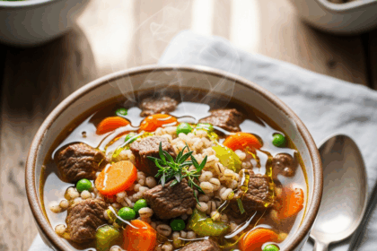 Hearty‍ Beef & Barley Soup: A Nutritious Classic Comfort⁣ Meal