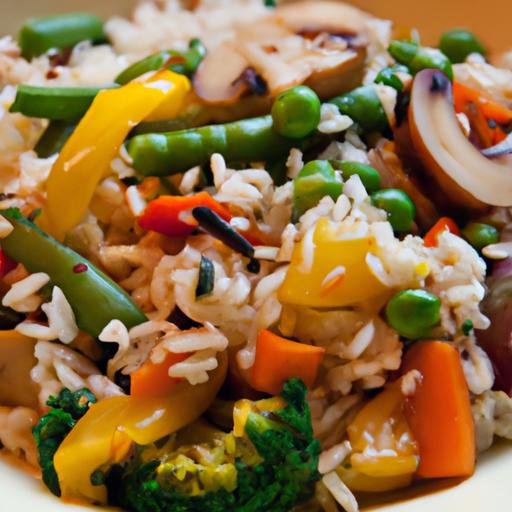 Vibrant Veggie and Rice Stir-Fry: A Flavorful Quick Fix