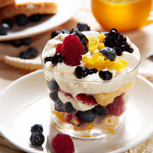 berry Trifle Delight: Light Angel Food Cake Bliss Recipe