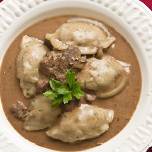Hungarian Goulash with Dumplings: A Hearty Classic Served Right