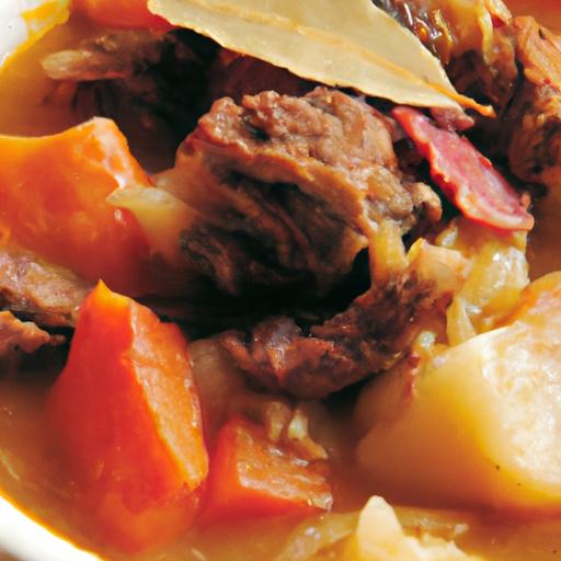 Savoring Hungarian goulash: A Hearty Dish with Dumplings