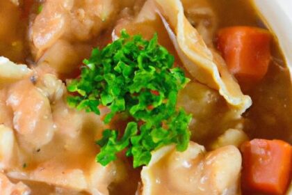 Savoring Hungarian Goulash: A Hearty Dish with Dumplings