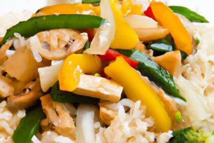 Vibrant Veggie and Rice Stir-Fry: A Flavorful Quick Fix