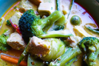 Vibrant Vegan Thai Green Curry: A Flavorful Plant-Based Feast