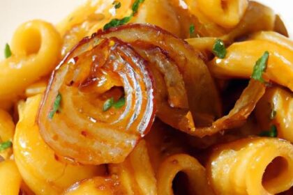 Unlock Rich Flavor: The Magic of Caramelized Onion Pasta