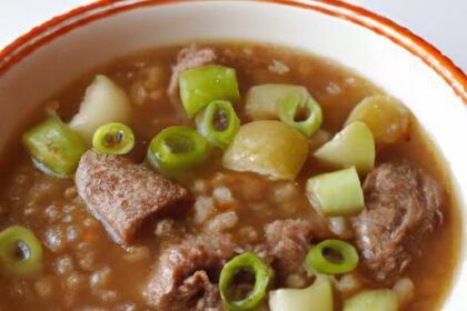 Hearty Beef Barley Soup: A Nutritious Comfort Classic