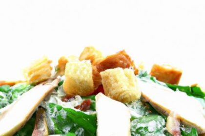 The Ultimate Chicken Caesar Salad Bowl: Fresh & Flavorful