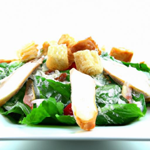 The Ultimate Chicken Caesar Salad Bowl: Fresh & Flavorful
