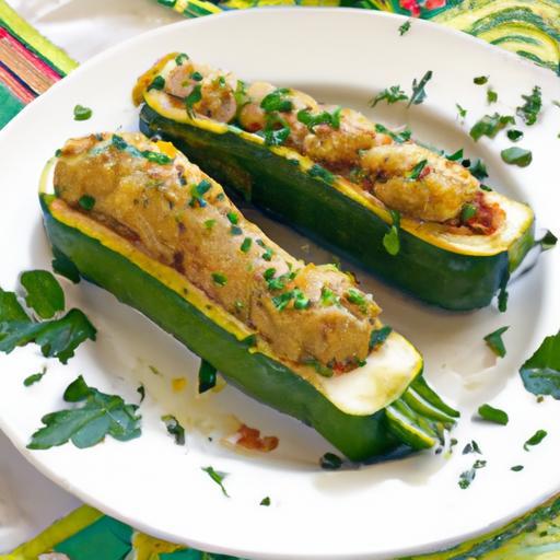 Delicious Vegan Stuffed Zucchini: A Nutritious Flavor Boost