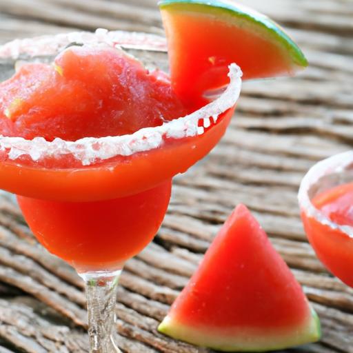 Chill Out with a Refreshing Frozen Watermelon Margarita