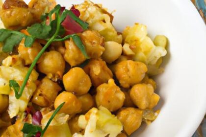 Flavorful Cauliflower & Chickpea Curry: A Healthy Twist