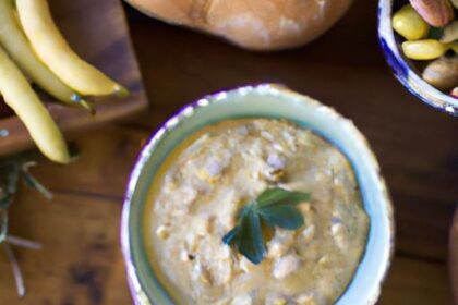Creamy Roasted Garlic White Bean Dip: A Savory Delight