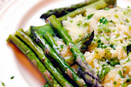 Brighten Your Plate: Zesty Lemon Asparagus Orzo Delight