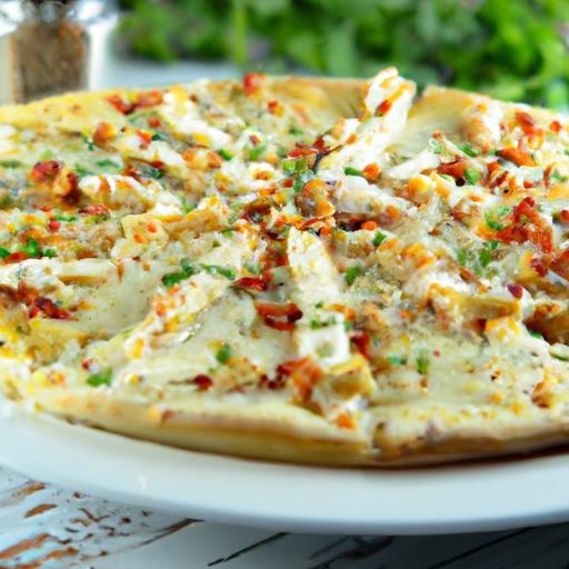 Creamy Chicken Alfredo Pizza: A Delicious Twist on Tradition