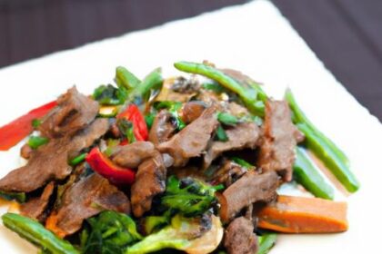 Savor the Flavor: Easy Beef & Green Bean Stir Fry Recipe