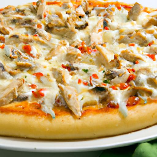 Creamy Chicken Alfredo Pizza: A Delicious Twist on Tradition