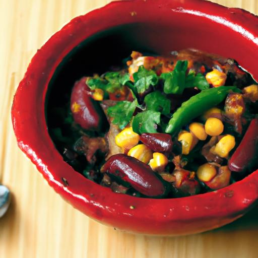 Hearty Vegetarian Chili: Flavorful Comfort in Every Spoon