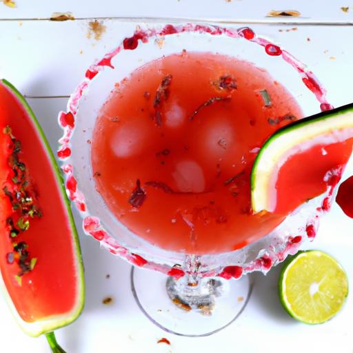 Chill Out with a Refreshing Frozen Watermelon Margarita