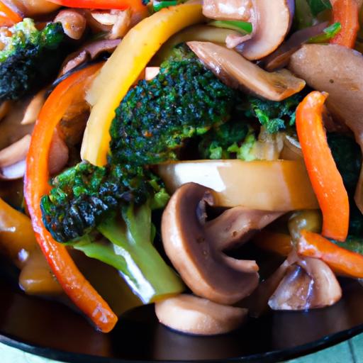 Sizzling Vegetable Stir-Fry: Flavorful Soy Sauce Delight