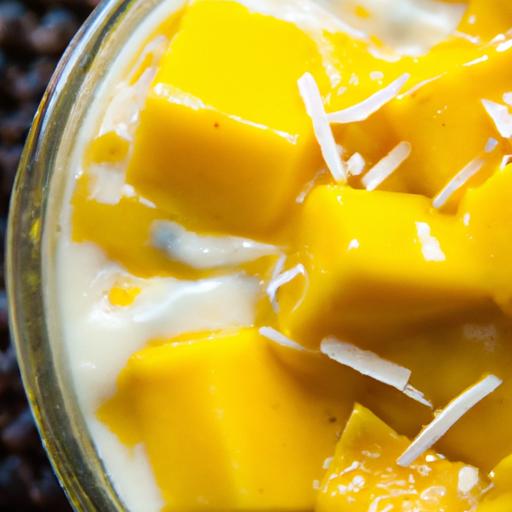 Tropical Delight: How to Make Mango Coconut Chia Pudding