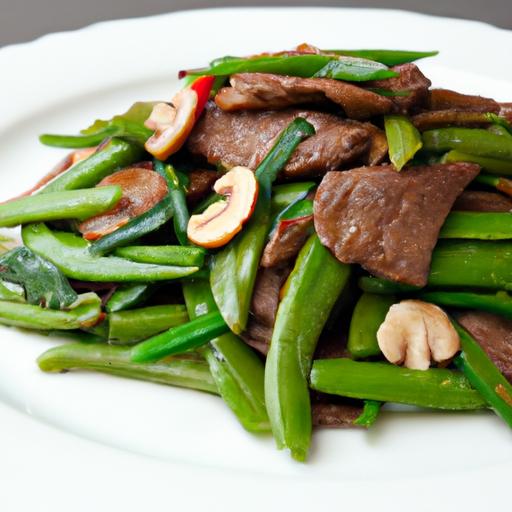 Savor the Flavor: Easy Beef & Green Bean Stir Fry recipe