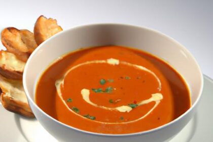 Velvety Tomato & Roasted Red Pepper Bisque: Flavor Unveiled