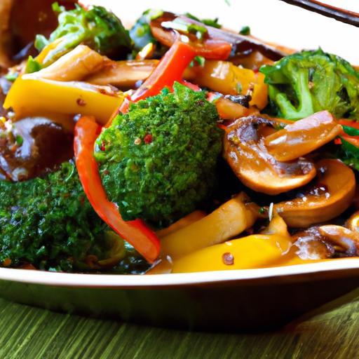 Sizzling Vegetable Stir-Fry: Flavorful Soy Sauce Delight
