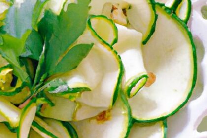 Fresh and Flavorful: The Ultimate Zucchini Ribbon Salad Guide