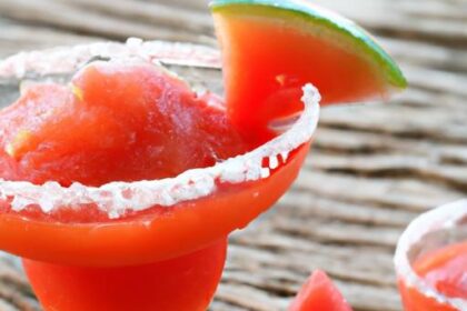Chill Out with a Refreshing Frozen Watermelon Margarita
