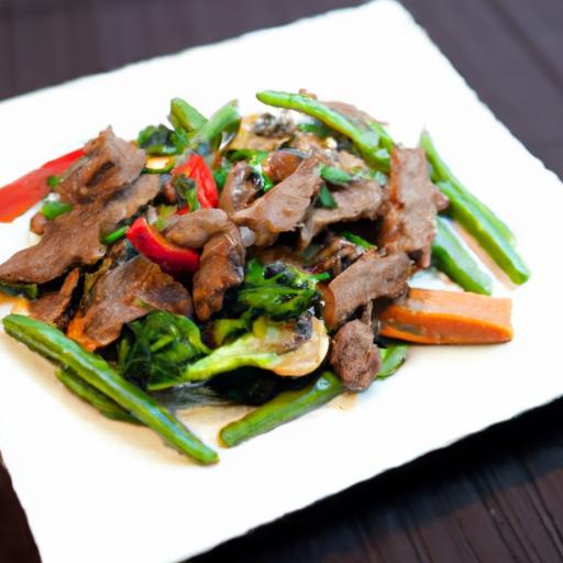 Savor the Flavor: Easy Beef & Green Bean Stir Fry Recipe
