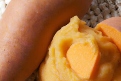 Velvety Sweet Potato Puree: Steamed Goodness in a Bowl