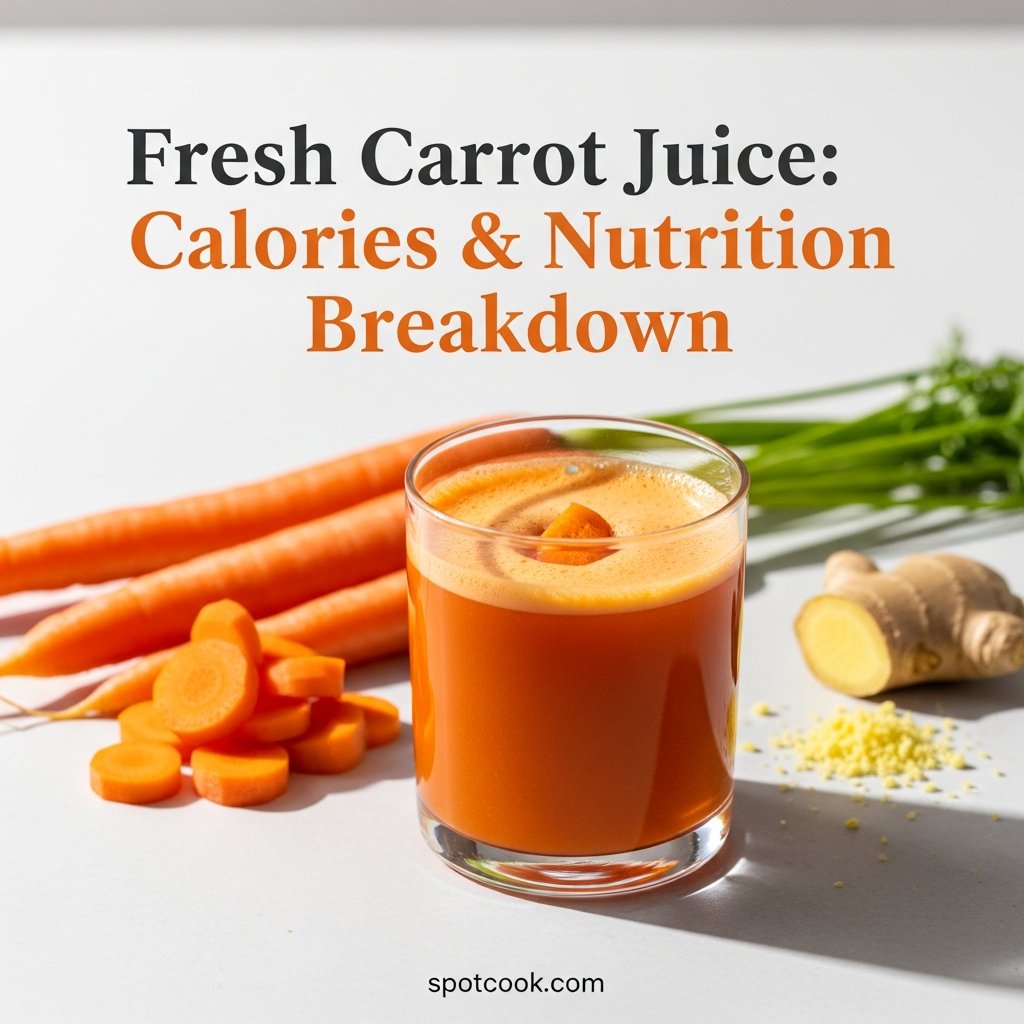 Counting Calories What’s Inside Your Fresh Carrot Juice