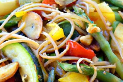 Vibrant Veggie Noodle Bowls: Fresh Flavors in Every Bite