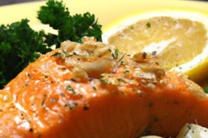 Zesty Baked Lemon Garlic Salmon: Flavorful & Easy Recipe
