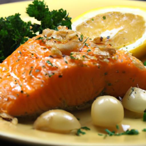 Zesty Baked Lemon Garlic Salmon: Flavorful & Easy Recipe