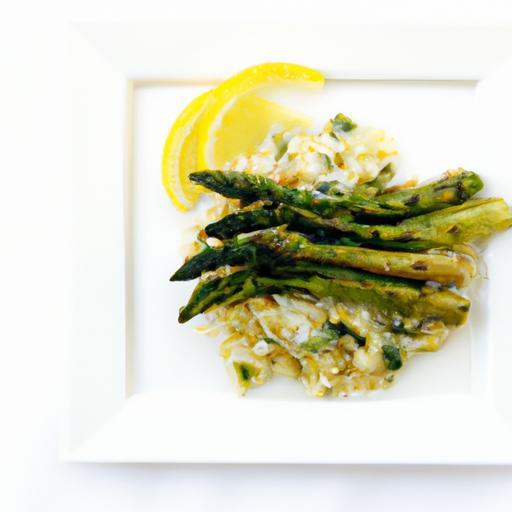 Zesty Lemon Asparagus Orzo: A Bright Springtime Delight