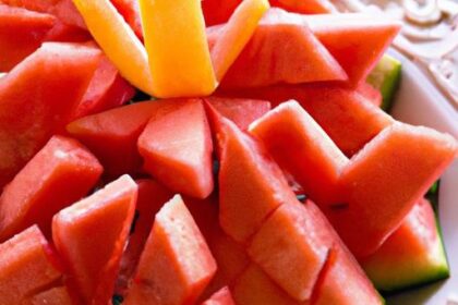 Triangle Treats: Master the Art of Cutting Watermelon Slices