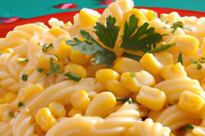 Zesty Mexican Street Corn Pasta: A Flavorful Fusion Feast