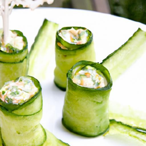 Cool & Creamy Cucumber Roll-Ups: A Fresh Snack Idea
