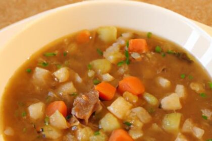 Hearty Beef Barley Soup: A Comfort in Every Spoonful