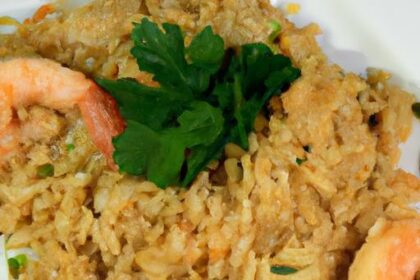 Tropical Delight: How to Make Flavorful Shrimp Coconut Rice