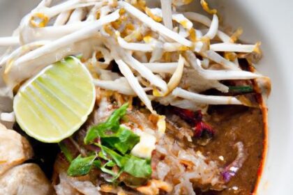 Savoring Thai Boat Noodles: A Flavorful Culinary Journey