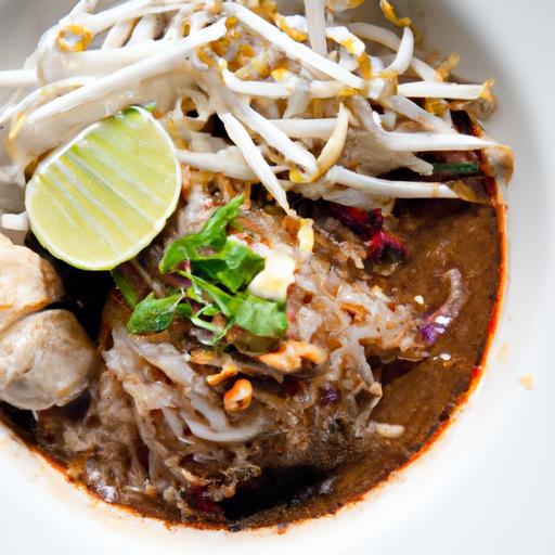 Savoring Thai Boat Noodles: A Flavorful Culinary Journey