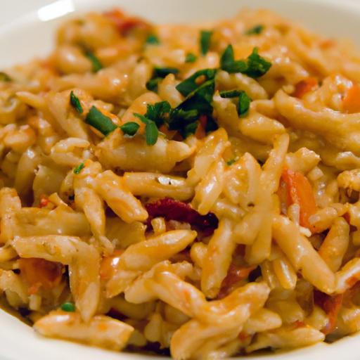 Creamy Sun-Dried Tomato Orzo: A Flavorful Pasta Delight